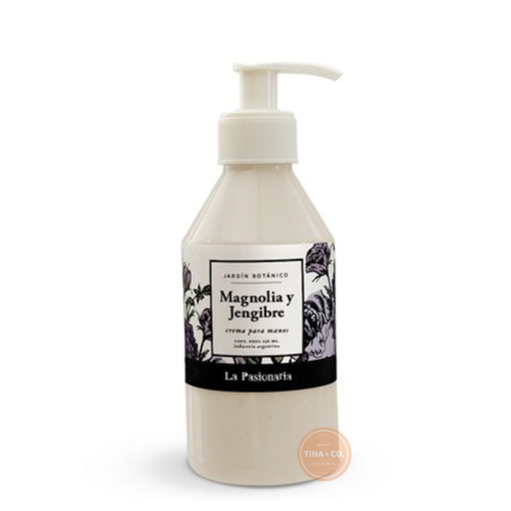 La Pasionaria Crema Para Manos Magnolia&Jengibre - 250ml